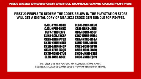 discount codes for 2k22 ps5