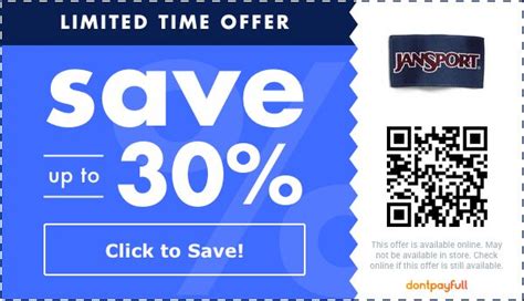 Discount Codes For Jansport