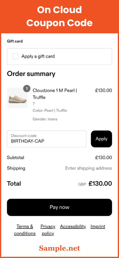 Discount Codes For On Cloud Shoes