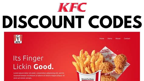 Discount Codes Kfc Uk