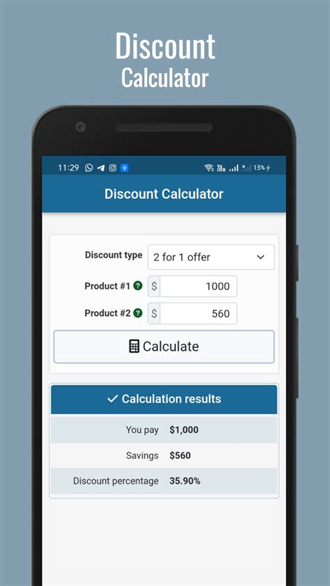 Discount Date Calculator