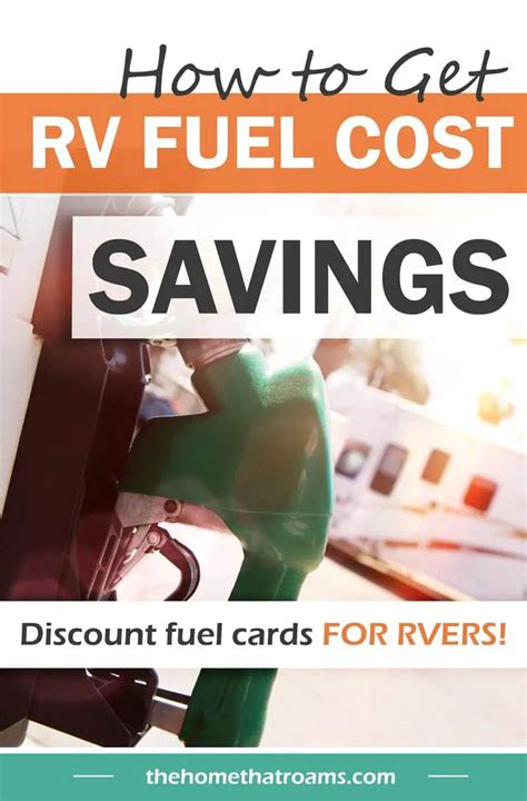 discount fuel cards for rv owners