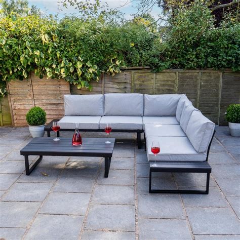 Discount Garden Corner Sofa