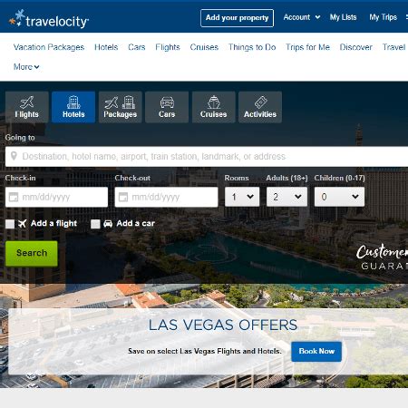 discount hotels websites travelocity