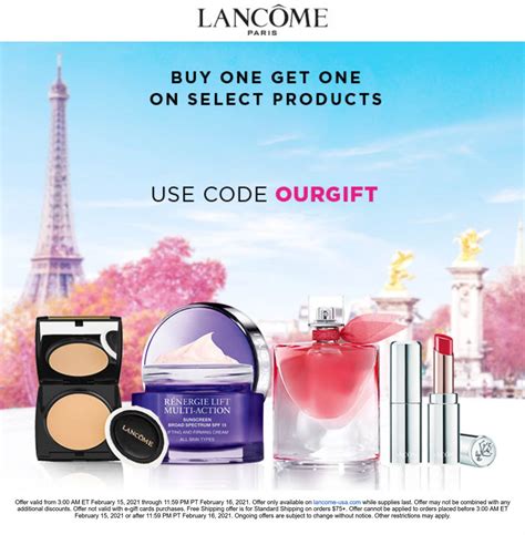 discount lancome products coupons