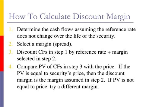 discount margin floater