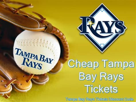 discounted tampa bay rays tickets