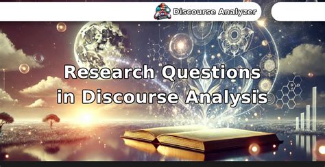 discourse analysis research questions