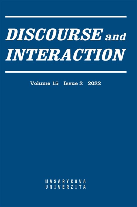 Incredible Discourse And Interaction Journal Latest