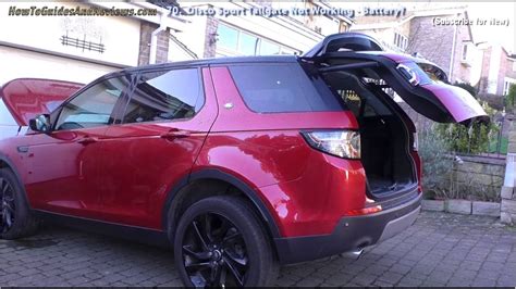 Discovery Sport Tailgate Problems