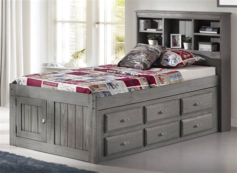 vyazma.info:discovery world furniture merlot twin bookcase captains bed