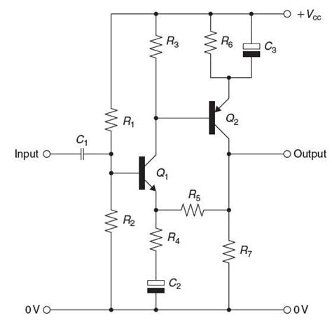 Discrete Audio Amplifier Circuit
