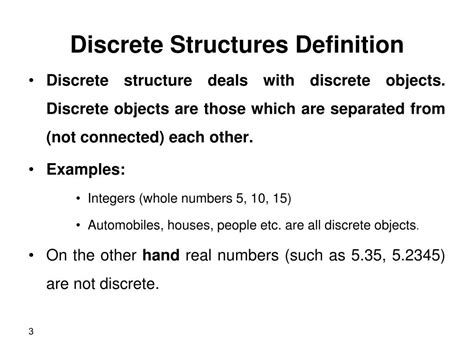Unravel the Mysteries of Discrete Structures: Definition and Astonishing Applications