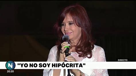 discurso de cristina hoy