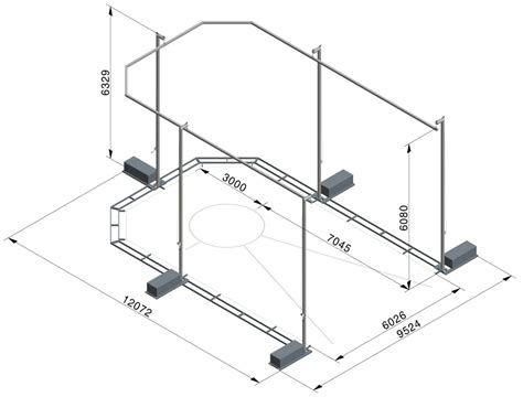 Discus Cage Dimensions