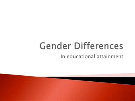 Discusses Gender Differences And Context