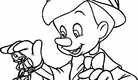 Disegno di Pinocchio da colorare | Disegni da colorare e stampare gratis