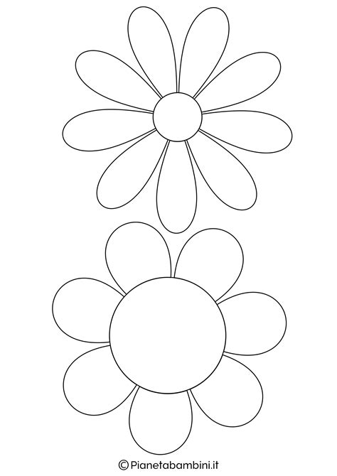 Disegni di fiori da colorare (Foto 5/40) NanoPress Donna