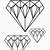 disegni di diamanti da colorare