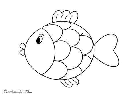 Disegno Pesce Da Colorare Per Bambini