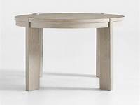 Diset Wood Oval Extendable Dining Table Crate and Barrel Canada