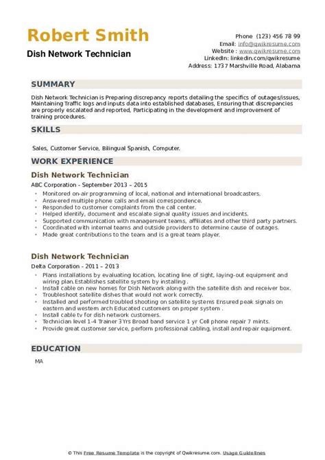 Dish Network Job Description