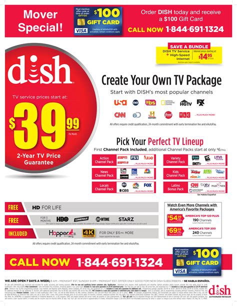 dish network satellite tv internet packages