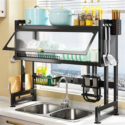 Dish Rack In Kitchen