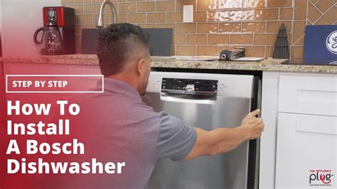 Dishwasher Bosch Installation