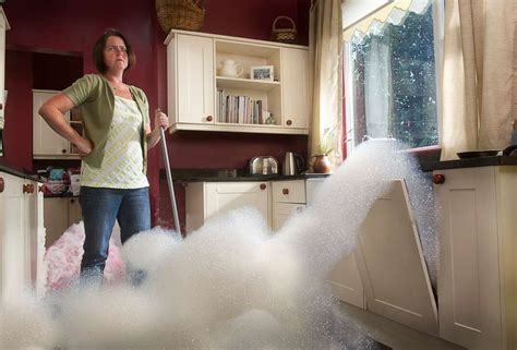 Dishwasher Bubbles Overflow