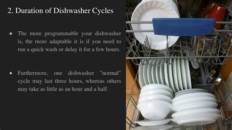 dishwasher duration