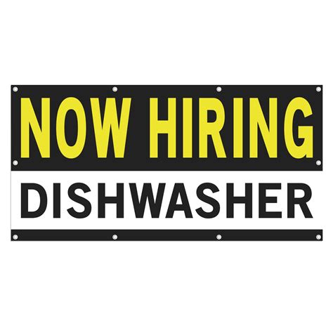 dishwasher needed