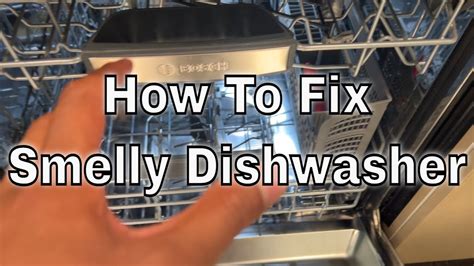 Dishwasher Smells Bad Problems