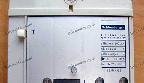 Disjoncteur d'abonné 2x30/60A instantané General Electric