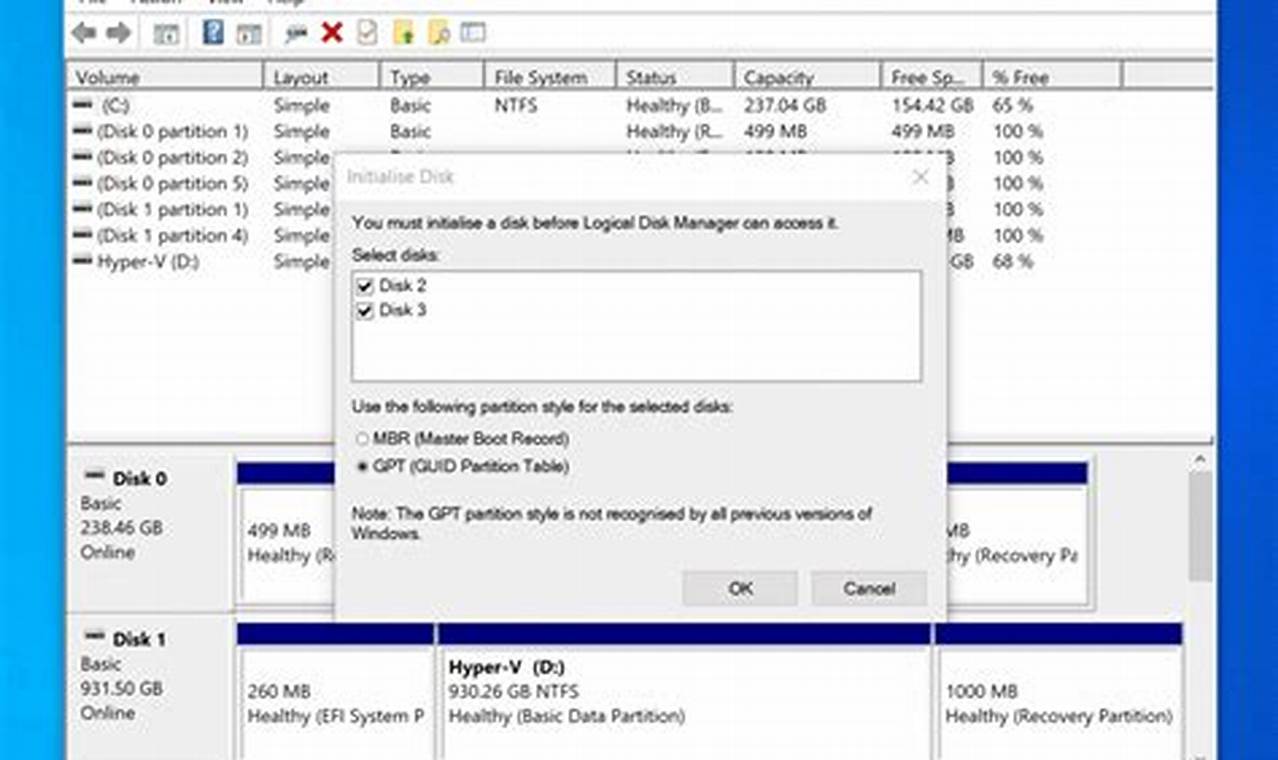 disk management windows 10