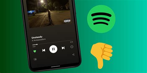 Dislike a Song on Spotify