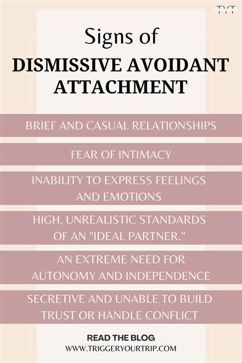 dismissive avoidant attachment in relationships reddit