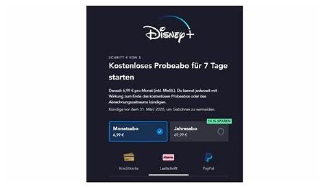 Disney+ ist online. Jetzt 7 Tage kostenlos testen!
