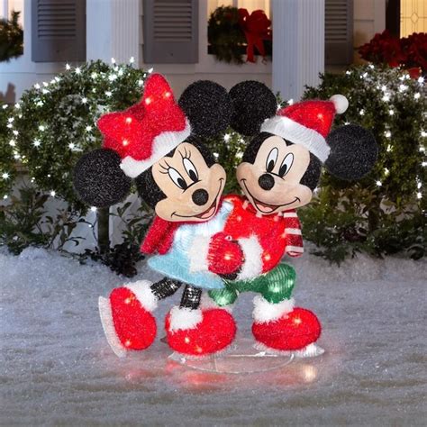 Disney Lighthouse Mickey & Minnie Outdoor Living Outdoor Decor