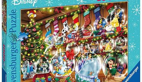Disney Christmas Snow Globe Jigsaw Assorted Each Woolworths