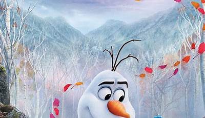 Disney Christmas Wallpaper Aesthetic Olaf