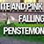 disney dreamlight valley white and pink falling penstemon