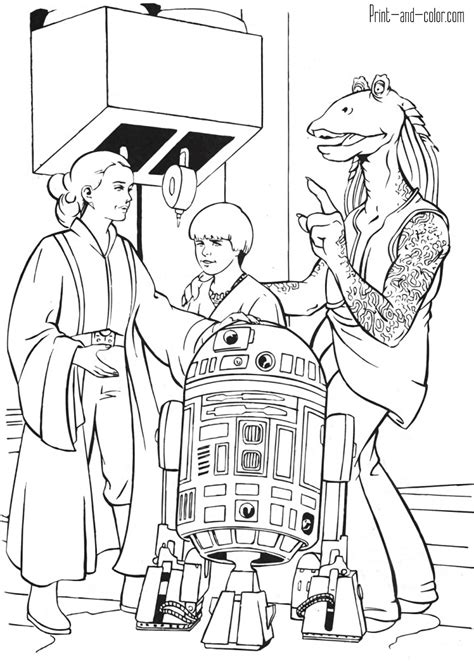 Disney Star Wars Coloring Pages