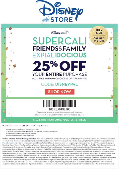 Saving Money At The Disney Store With Coupons