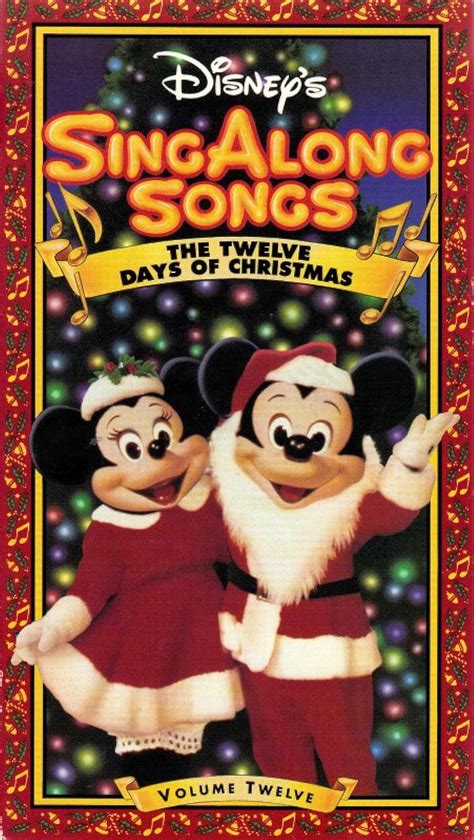 disney 12 days of christmas sing along songs