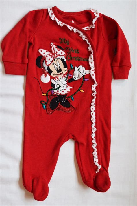 disney babys first christmas outfit