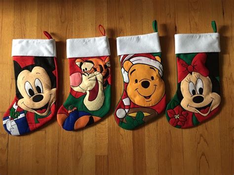 This Disney Christmas Stocking Pair is Sweeter than Sugar Plums Chip