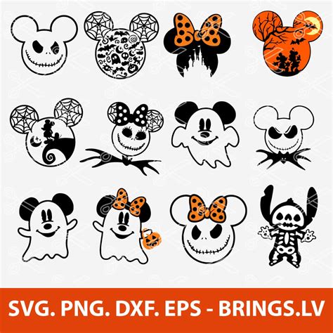 Disney Halloween SVG Mickey Halloween svg Mickey ears Etsy
