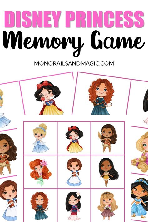 disney memory game