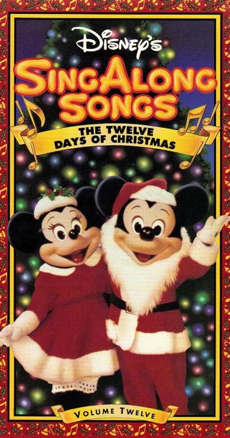 disney sing along songs christmas vhs archive